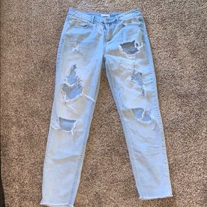 Sky and Sparrow Distressed Jeans
